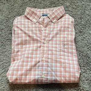 Peach dress shirt